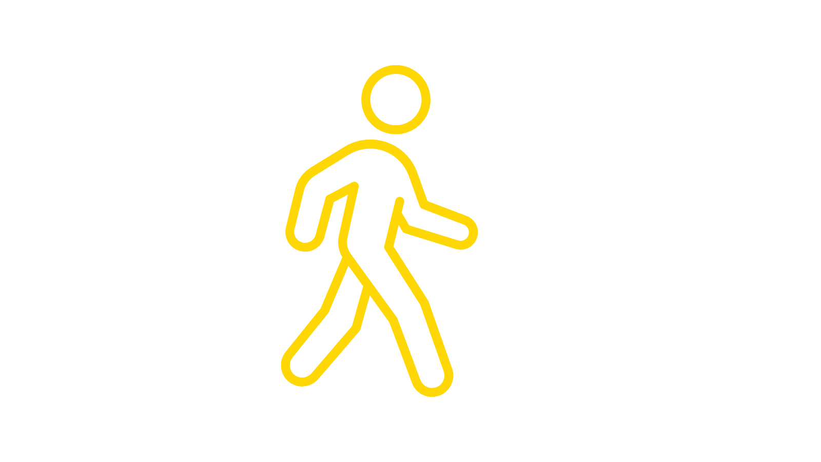 Only walking figure